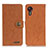 Funda de Cuero Cartera con Soporte Carcasa A01D para Samsung Galaxy XCover 5 SM-G525F