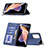 Funda de Cuero Cartera con Soporte Carcasa B01F para Xiaomi Poco X4 NFC