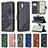 Funda de Cuero Cartera con Soporte Carcasa B03F para Samsung Galaxy Note 10 Plus 5G