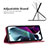 Funda de Cuero Cartera con Soporte Carcasa B06F para Motorola Moto Edge S30 5G