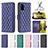 Funda de Cuero Cartera con Soporte Carcasa B11F para Samsung Galaxy S20 5G