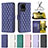 Funda de Cuero Cartera con Soporte Carcasa B11F para Samsung Galaxy S20 Ultra