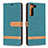 Funda de Cuero Cartera con Soporte Carcasa B11F para Samsung Galaxy S21 5G