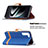 Funda de Cuero Cartera con Soporte Carcasa B11F para Samsung Galaxy S21 Plus 5G