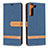 Funda de Cuero Cartera con Soporte Carcasa B11F para Samsung Galaxy S22 Plus 5G