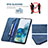 Funda de Cuero Cartera con Soporte Carcasa B15F para Samsung Galaxy S20 Plus 5G