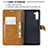 Funda de Cuero Cartera con Soporte Carcasa B16F para Samsung Galaxy Note 10 5G