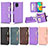 Funda de Cuero Cartera con Soporte Carcasa BY2 para Samsung Galaxy M22 4G