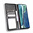 Funda de Cuero Cartera con Soporte Carcasa BY4 para Samsung Galaxy S20 Lite 5G