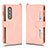 Funda de Cuero Cartera con Soporte Carcasa BY8 para Samsung Galaxy Z Fold3 5G