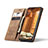 Funda de Cuero Cartera con Soporte Carcasa C01S para Samsung Galaxy A73 5G