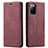 Funda de Cuero Cartera con Soporte Carcasa C01S para Samsung Galaxy S20 Lite 5G