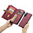 Funda de Cuero Cartera con Soporte Carcasa C02S para Samsung Galaxy S21 5G