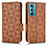 Funda de Cuero Cartera con Soporte Carcasa C02X para Motorola Moto Edge 30 5G