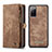 Funda de Cuero Cartera con Soporte Carcasa C03S para Samsung Galaxy S20 Lite 5G