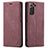 Funda de Cuero Cartera con Soporte Carcasa C03S para Samsung Galaxy S21 Plus 5G