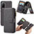 Funda de Cuero Cartera con Soporte Carcasa C04S para Samsung Galaxy S20 5G