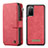 Funda de Cuero Cartera con Soporte Carcasa C04S para Samsung Galaxy S20 5G