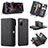 Funda de Cuero Cartera con Soporte Carcasa C04S para Samsung Galaxy S20 FE (2022) 5G