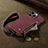 Funda de Cuero Cartera con Soporte Carcasa C05S para Apple iPhone 13 Pro Max