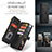 Funda de Cuero Cartera con Soporte Carcasa C14S para Samsung Galaxy S21 Ultra 5G