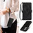 Funda de Cuero Cartera con Soporte Carcasa D09T para Samsung Galaxy S21 Plus 5G