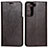 Funda de Cuero Cartera con Soporte Carcasa D13T para Samsung Galaxy S21 5G