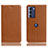 Funda de Cuero Cartera con Soporte Carcasa H02P para Motorola Moto Edge S30 5G