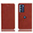 Funda de Cuero Cartera con Soporte Carcasa H02P para Motorola Moto G200 5G