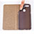 Funda de Cuero Cartera con Soporte Carcasa H22P para Apple iPhone 12 Mini