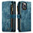 Funda de Cuero Cartera con Soporte Carcasa H27 para Apple iPhone 15 Pro Max