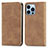 Funda de Cuero Cartera con Soporte Carcasa H30 para Apple iPhone 14 Pro Max