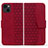 Funda de Cuero Cartera con Soporte Carcasa HF1 para Apple iPhone 14