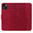 Funda de Cuero Cartera con Soporte Carcasa HF2 para Apple iPhone 14