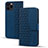 Funda de Cuero Cartera con Soporte Carcasa HF2 para Apple iPhone 14 Pro Max