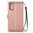 Funda de Cuero Cartera con Soporte Carcasa L02 para Samsung Galaxy S20