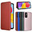 Funda de Cuero Cartera con Soporte Carcasa L02Z para Samsung Galaxy F13 4G
