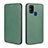 Funda de Cuero Cartera con Soporte Carcasa L02Z para Samsung Galaxy M21s