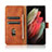 Funda de Cuero Cartera con Soporte Carcasa L04Z para Samsung Galaxy S21 Ultra 5G