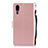 Funda de Cuero Cartera con Soporte Carcasa L08 para Huawei P20