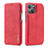Funda de Cuero Cartera con Soporte Carcasa LC1 para Apple iPhone 13