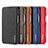 Funda de Cuero Cartera con Soporte Carcasa LC1 para Apple iPhone 13 Pro