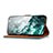 Funda de Cuero Cartera con Soporte Carcasa N07P para Samsung Galaxy XCover 5 SM-G525F