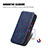 Funda de Cuero Cartera con Soporte Carcasa S01D para Motorola Moto Edge 30 5G