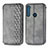 Funda de Cuero Cartera con Soporte Carcasa S01D para Motorola Moto One Fusion Plus