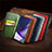 Funda de Cuero Cartera con Soporte Carcasa S01D para Samsung Galaxy S22 Ultra 5G