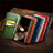 Funda de Cuero Cartera con Soporte Carcasa S01D para Samsung Galaxy S25 Ultra 5G