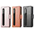 Funda de Cuero Cartera con Soporte Carcasa S01D para Samsung Galaxy Z Fold3 5G