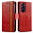 Funda de Cuero Cartera con Soporte Carcasa S02D para Motorola Moto Edge X30 5G