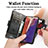 Funda de Cuero Cartera con Soporte Carcasa S02D para Samsung Galaxy Note 20 5G